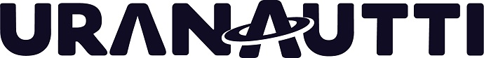 Uranautti-ohjelman logo, jossa teksti "URANAUTTI".