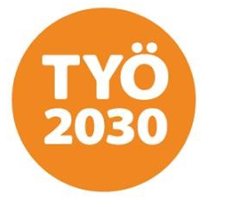 Oranssi TYÖ2030 Logo