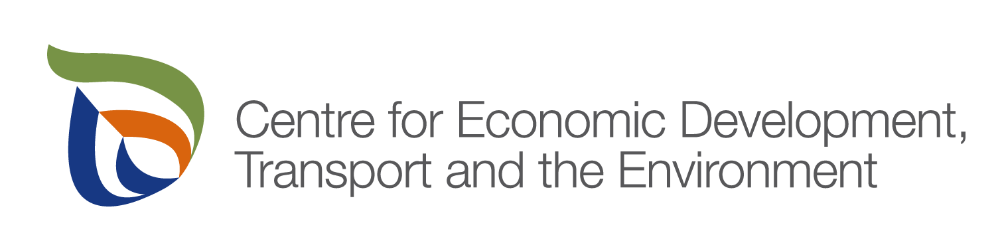 The logo of Centre for Economic Development, Transport and the Environment