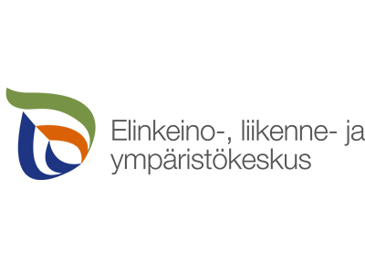 Elinkeino-, liikenne ja ympäristökeskuksen logo.