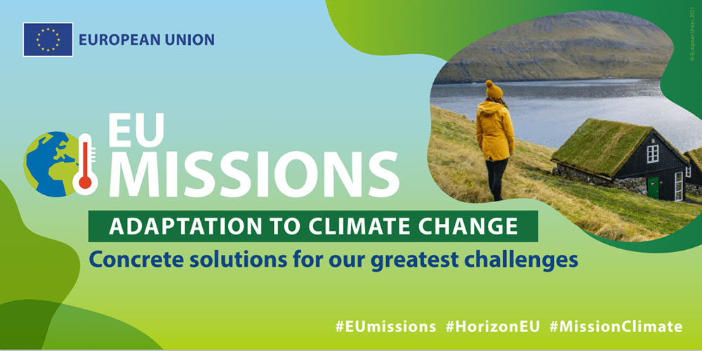 EU Missions adaptation to climate change logo